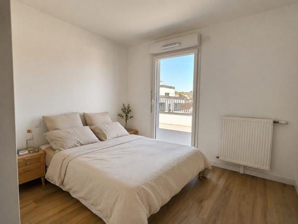 Dernier étage, terrasse exceptionnelle de 81 m² et résidence récente !