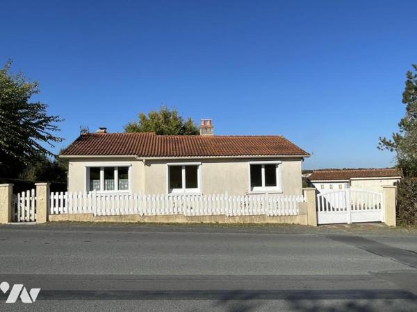 Maison d'habitation offrant environ 72 m² habitables sur un terrain de 640 m².