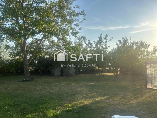 Maison vie de plein pied avec piscine