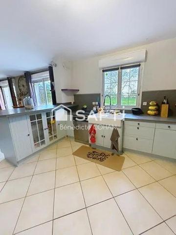 Maison vie de plein pied avec piscine