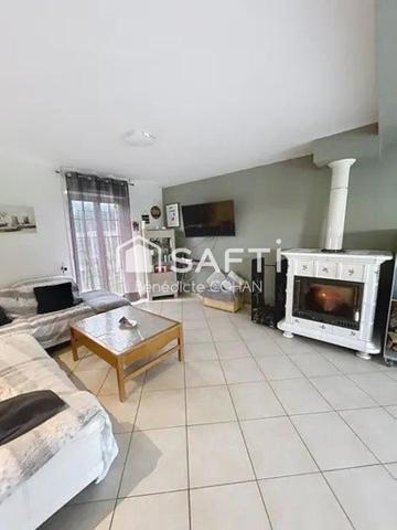 Maison vie de plein pied avec piscine