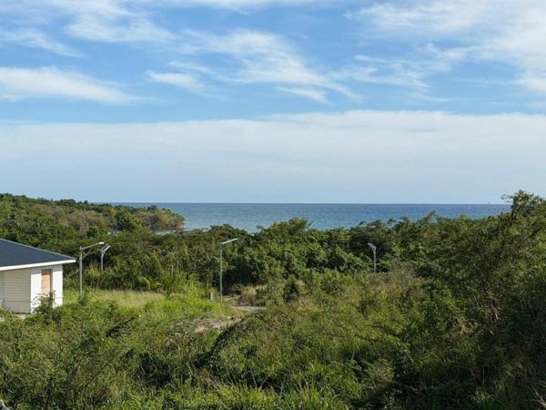 Superbe terrain avec très belle vue mer