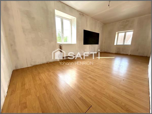 Maison sans vis à vis disposant de 6 chambres, fort potentiel