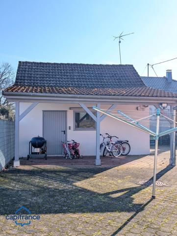 Maison à vendre 6 pièces BLOTZHEIM (68) - Maison de 138 m2 sur une parcelle de 1095m2 - Dependances et Garages extérieurs