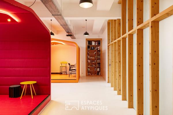 Loft modulable à usage mixte