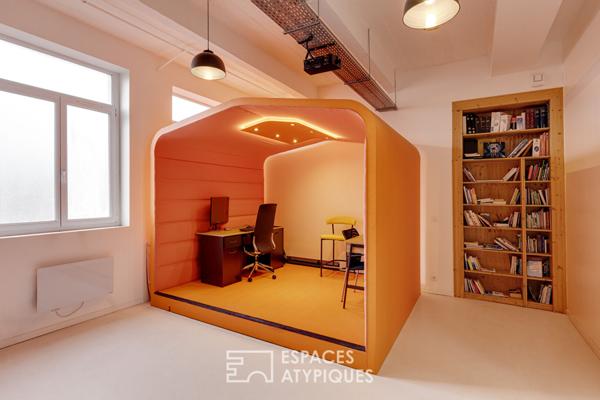 Loft modulable à usage mixte