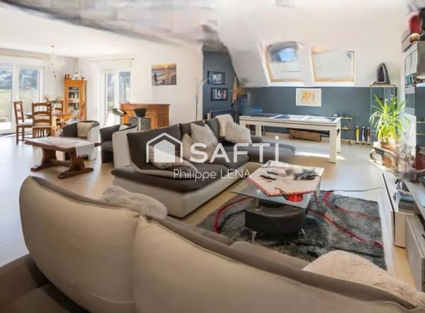 Villa contemporaine, vue imprenable !