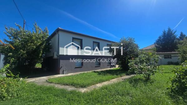 GRIGNY – VILLA 99 M² + SOUS-SOL AMÉNAGÉ DE 89 M² – TERRAIN 864 M²