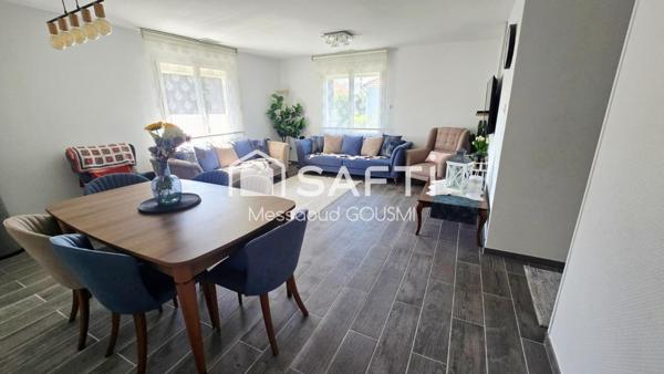 GRIGNY – VILLA 99 M² + SOUS-SOL AMÉNAGÉ DE 89 M² – TERRAIN 864 M²