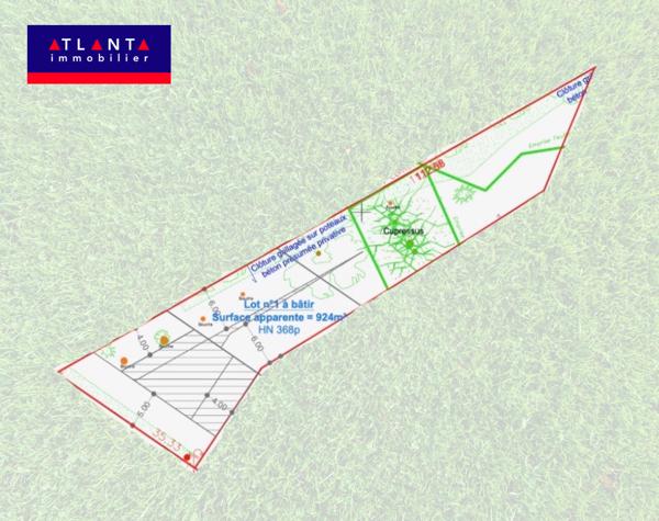 Terrain Saint Nazaire 921 m2