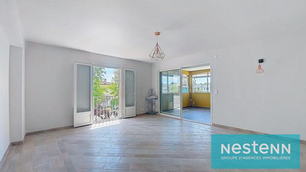 Appartement Istres 4 pièce(s) 83 m2, 3 chambres, 1er et dernier étage, garage en option