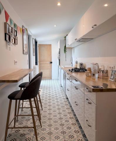 Un véritable cocon alliant charme et douceur de vivre, au coeur du quartier de la Trompette.