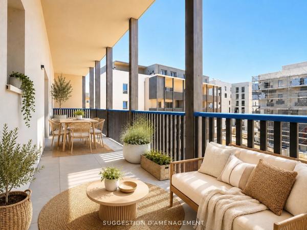 Appartement T5 116 m² dernier étage, terrasse 23 m² ANNECY (74)