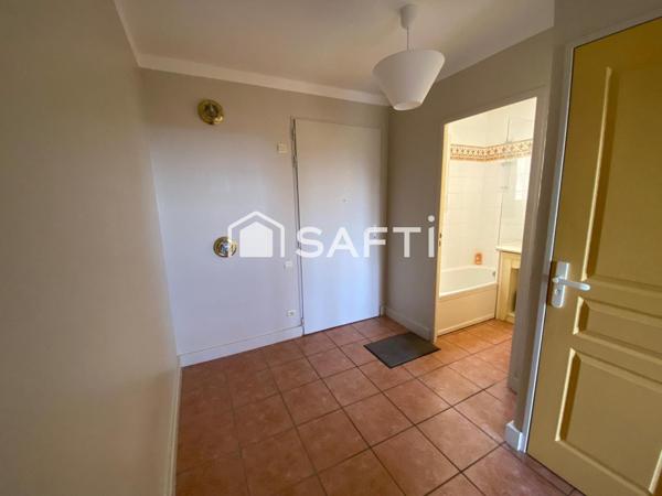 Appartement de 36 m² (carrez) avec un bel aperçu mer.