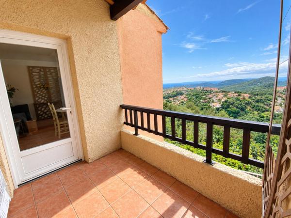 Appartement de 36 m² (carrez) avec un bel aperçu mer.