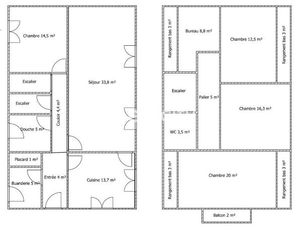 Maison
         6 pièces
        - 142 m² 278 000 € *