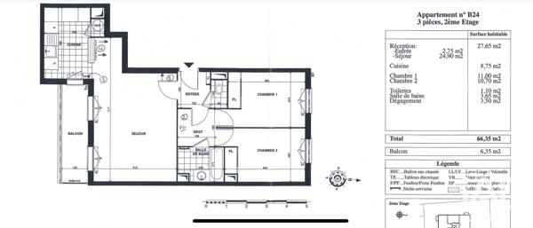 Appartement à vendre 3 pièces 66,67 m² Limeil-Brévannes