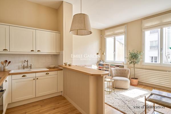 A vendre - appartement - 35 m² - Paris - 75007 - Faubourg Saint Germain