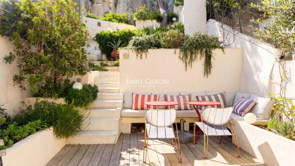 A vendre - Maison aux Goudes - Vue mer, terrasse, jardin et garage - Marseille 8ème (13008)
