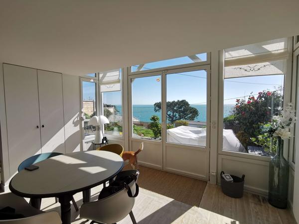 Maison contemporaine avec vue mer à Port-Mer à Cancale