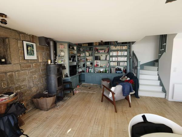 Maison contemporaine avec vue mer à Port-Mer à Cancale
