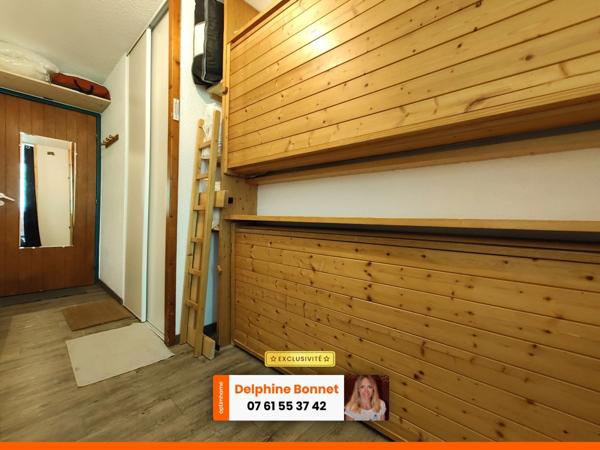 Beau studio de 20,23 m2 dans le centre de Valfréjus, à 50 mètres de la télécabine
