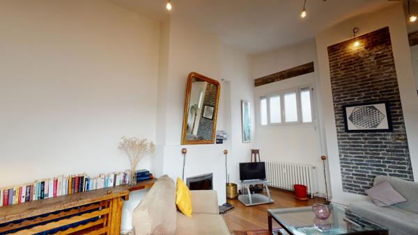 Grand appartement en dernier étage