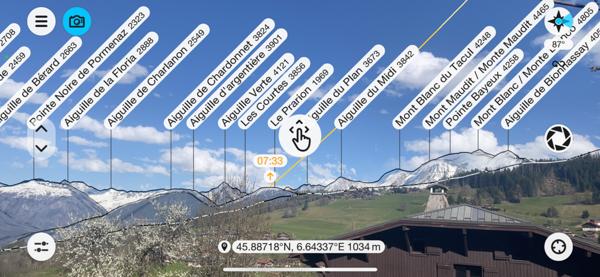 Combloux (74920) Combloux, chalet face au Mont-Blanc