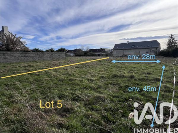 Terrain à vendre 1 254 m² Ibos