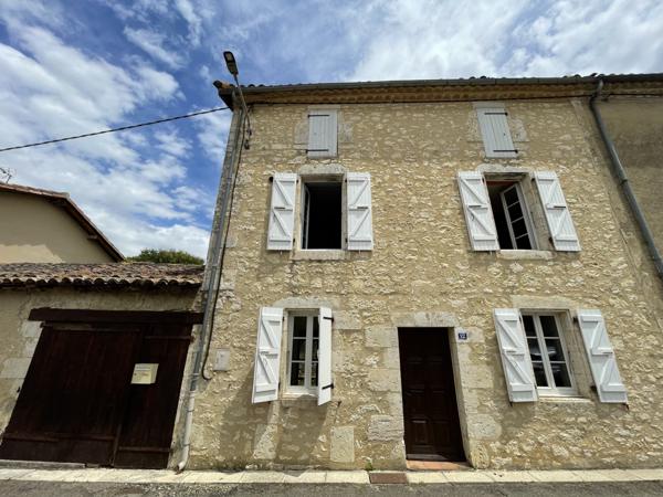 Mauvezin (32120) Exclusivité : Maison de village de 106m2, T4 + bureau, jardin, garage