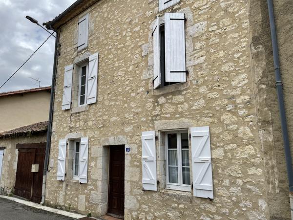 Mauvezin (32120) Exclusivité : Maison de village de 106m2, T4 + bureau, jardin, garage