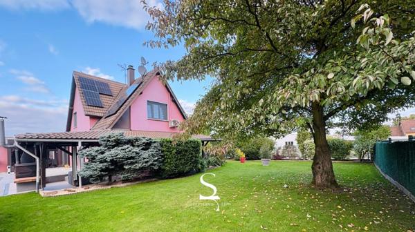 À VENDRE - Maison familiale avec véranda, piscine, à 20 min de Strasbourg