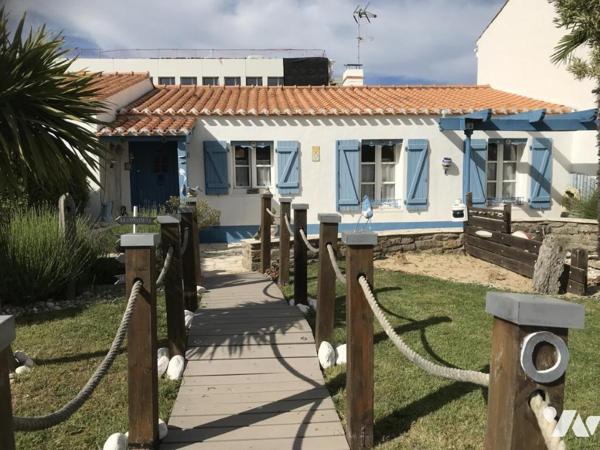 NOIRMOUTIER CENTRE MAISON EN BON ETAT AVEC 4 CHAMBRES