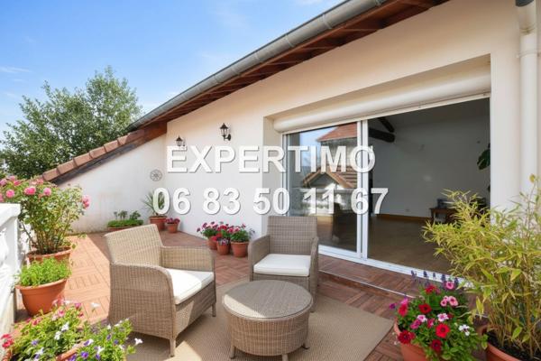 Voiron (38500) Voiron Criel-Champfeuillet – Maison 115 m², 3 ch, terrasses, cachet