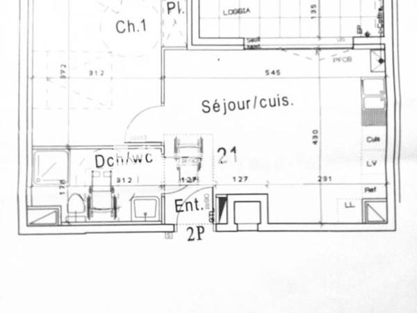 Location Appartement 2 pièces 39.85 m² - 22 AVENUE PERE CHARLES DE FOUCAULD Caen 14000