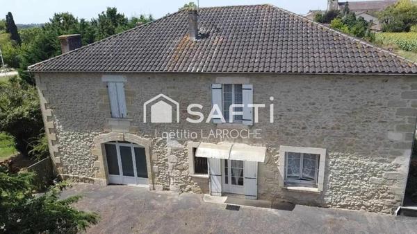 Propriété en pierre de 197m² avec terrain constructible de 4180m²