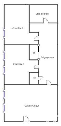 Appartement à vendre 3 pièces 73 m² Paris 10