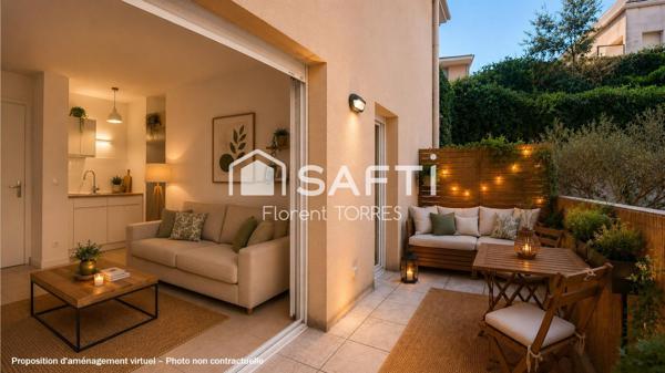 La Seyne-sur-Mer Balaguier – T2 46 m² récent avec garage, balcon et ascenseur