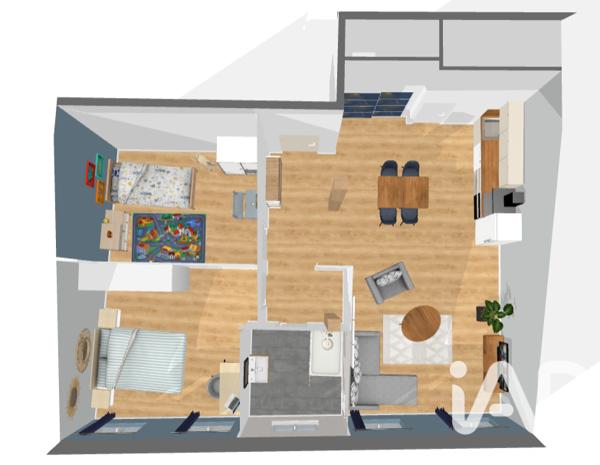 Appartement à vendre 3 pièces 68 m² Nègrepelisse