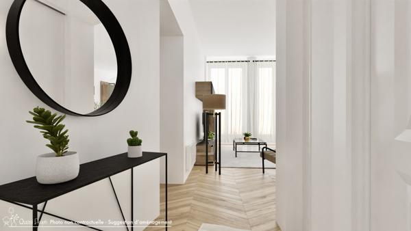 Paris 2ème - À VENDRE - Magnifique 4 Pièces de 100 m²