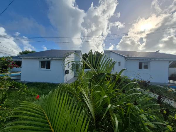 Saint-François (97118) Ensemble Immobilier de deux villas T3 de plain-pied indépendantes
