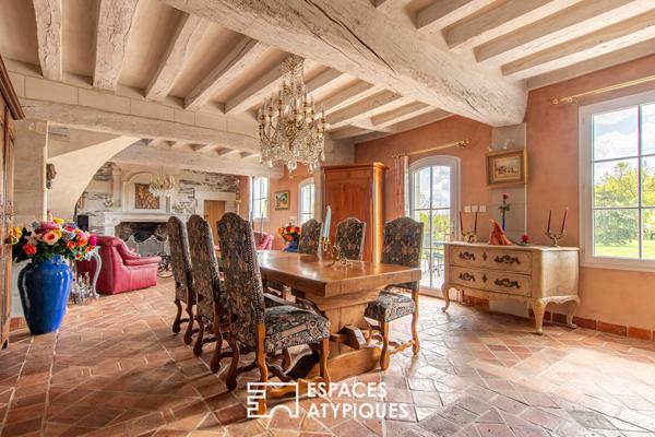 Longère authentique et de charme au calme