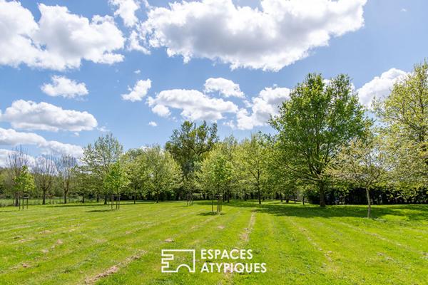 Longère authentique et de charme au calme