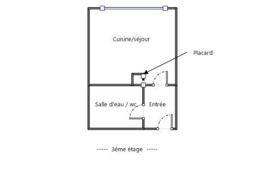 Studio à vendre 17,05 m² Vannes