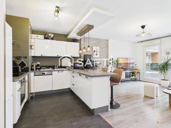 3Pieces, balcon + parking à proximité de la Défense