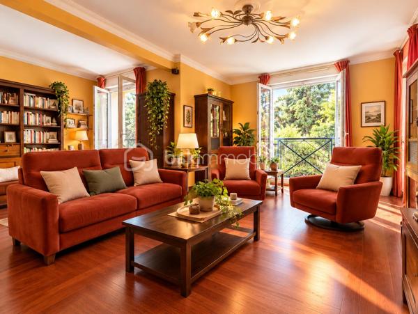 Et si vous aviez l'espace d'une maison… avec le confort d'un appartement ?
C'est au cœur de la résidence recherchée « La Croix Saint-Jacques », dans un environnement sécurisé et verdoyant, que je vous propose de découvrir cet appartement aux volumes particulièrement généreux, situé au 1er étage.
Dès l'entrée, le ton est donné : près de 10 m² d'entrée et de dégagement avant de découvrir une VASTE pièce de réception de plus de 39 m², actuellement organisée en salon et salle à manger. Cette dernière peut aisément retrouver une fonction de chambre supplémentaire selon vos besoins. Le séjour se prolonge par une première loggia d'environ 6 m².
🌿 Mais la vraie surprise se trouve de l'autre côté…
La grande cuisine dînatoire de 10 m², entièrement aménagée et équipée, s'ouvre directement sur une superbe terrasse/loggia filante d'environ 19 m², préservée des regards.
Un véritable espace supplémentaire pour déjeuner, recevoir ou simplement profiter du calme et de l'environnement arboré de la résidence.
Côté nuit, l'appartement propose un agréable espace parental avec dressing, ainsi que deux grandes chambres.
Une salle de bains avec WC, un second WC indépendant et un véritable cellier/buanderie viennent compléter un agencement pensé pour le quotidien d'une famille.
🚗 Et côté pratique, rien n'a été oublié
L'appartement est vendu avec un grand box fermé en sous-sol d'environ 16 m², ainsi qu'une place de stationnement privative extérieure.
Et pour ceux qui recherchent encore davantage d'espace, possibilité d'acquérir en supplément du prix :
→ un second box fermé en sous-sol,
→ ainsi qu'une impressionnante cave bétonnée et sécurisée de plus de 30 m².
Un ensemble particulièrement rare pour un appartement.
📍 UN EMPLACEMENT QUI FACILITE AUSSI LE QUOTIDIEN
Vous profitez du cadre arboré de la résidence tout en restant proche de Melun, des commerces, des services et des transports.
Le secteur de la Croix Saint-Jacques bénéficie notamment de la proximité de la gare de Melun, accessible à pied (compter environ 12 minutes), avec RER D et Transilien R pour rejoindre Paris en trajet direct (25 min / Gare de Lyon)...
Je vous attends pour vous le faire visiter !!