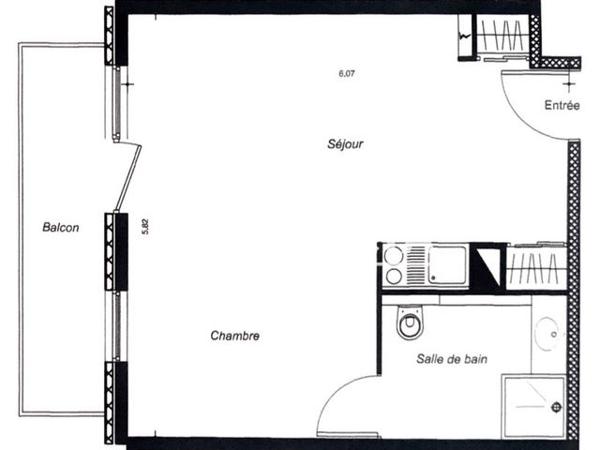 À vendre Appartement 2 pièces 34.2 m² - Voiron 38500