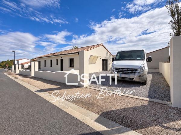 LAVAUR – MAISON RÉCENTE 2022 – 4 CHAMBRES + BUREAU – TERRAIN 558 M²