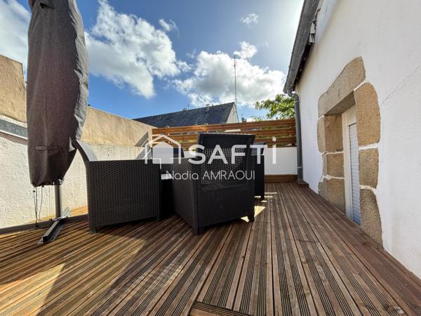 Magnifique duplex de 109 m2,  hyper centre Auray