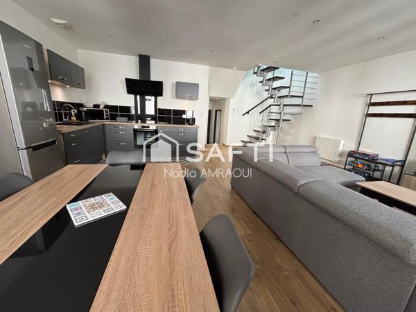 Magnifique duplex de 109 m2,  hyper centre Auray